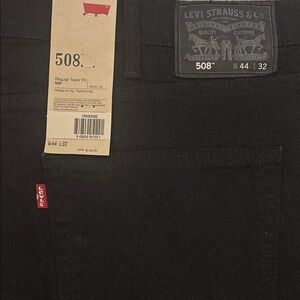 Levi's 508 Regular Taper Men’s Jeans - Black